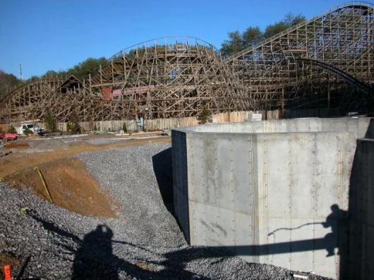 Construction underway