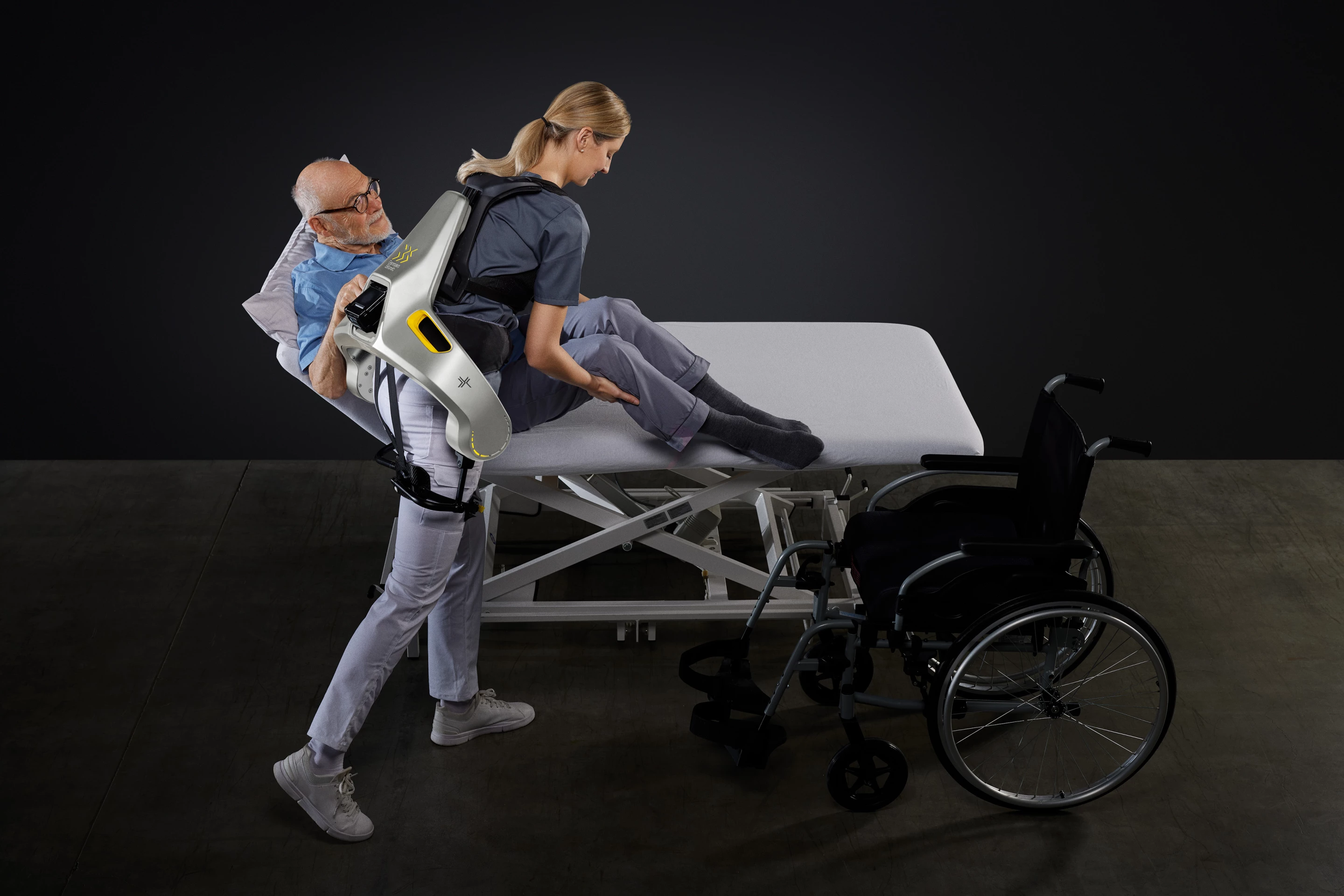 The Apogee+ offers up to 66 pounds of back relief per lift