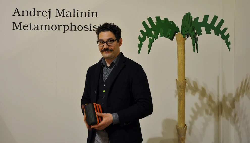 Andrej Malinin, SaloneSatellite 2013 (photo: Edoardo Campanale/Gizmag)