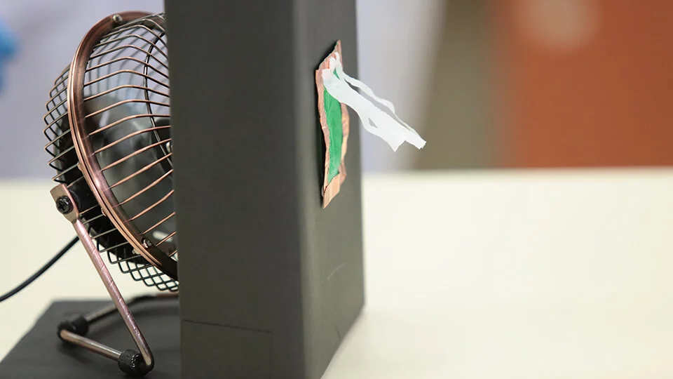 Researchers at the National University of Singapore have developed a nanofiber material that can make air filters that are transparent, efficient and let air circulate better