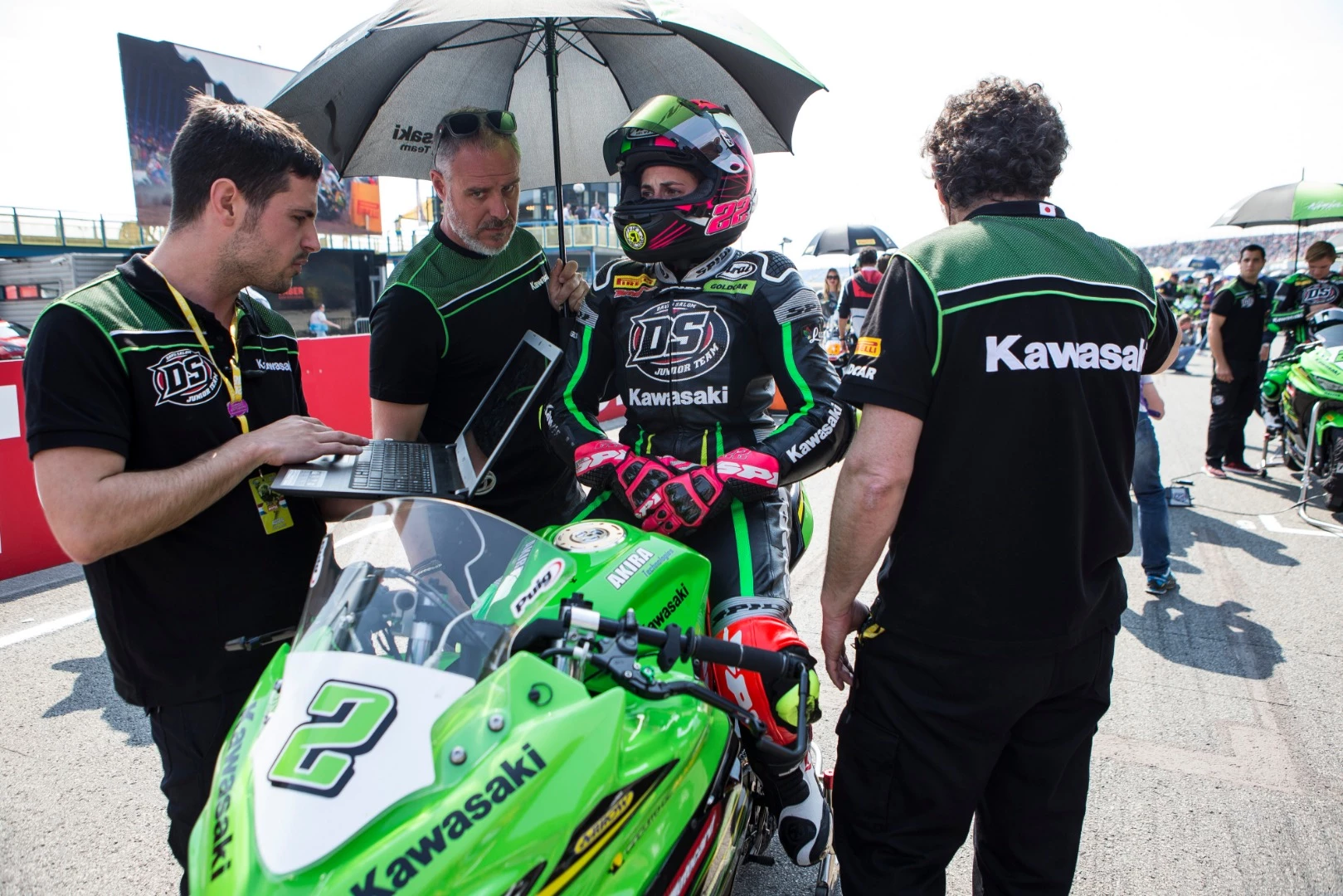 Anna Carrasco: First female world motorcycle champion ever! Magny Cours, France, September 30, 2018