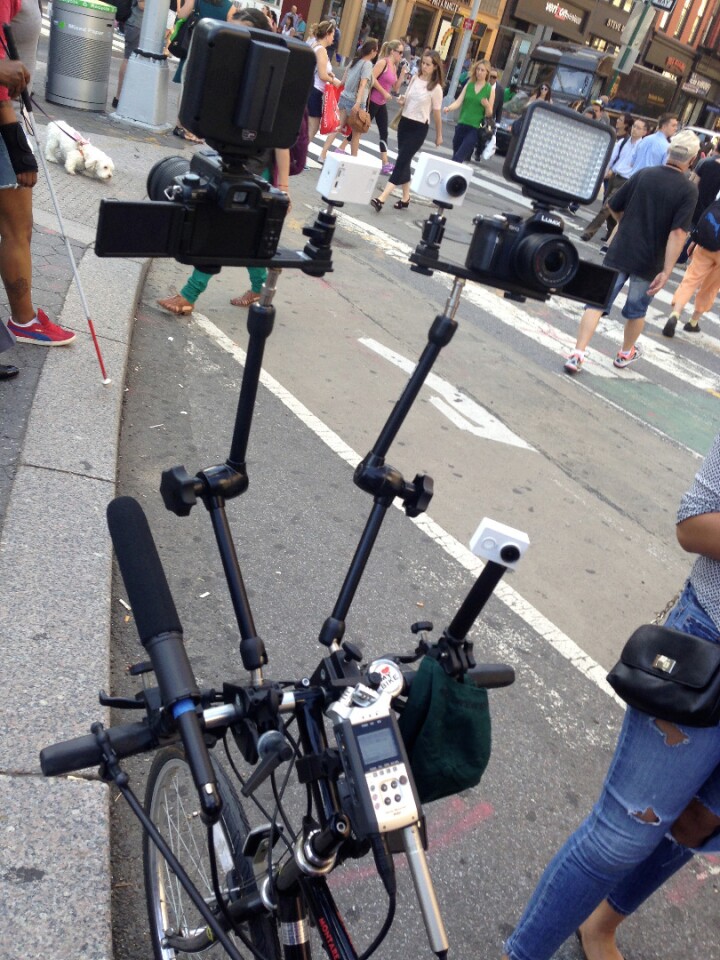 Rich's current technical setup for shooting Roll Play