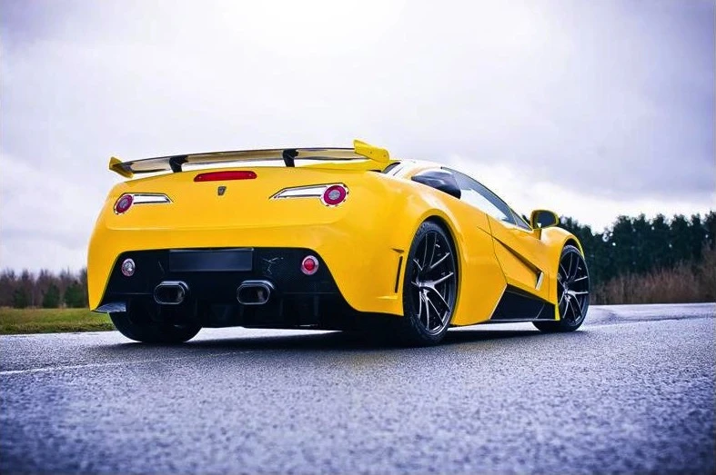 Arash shows the all-new AF8 that debuted before the Geneva Motor Show