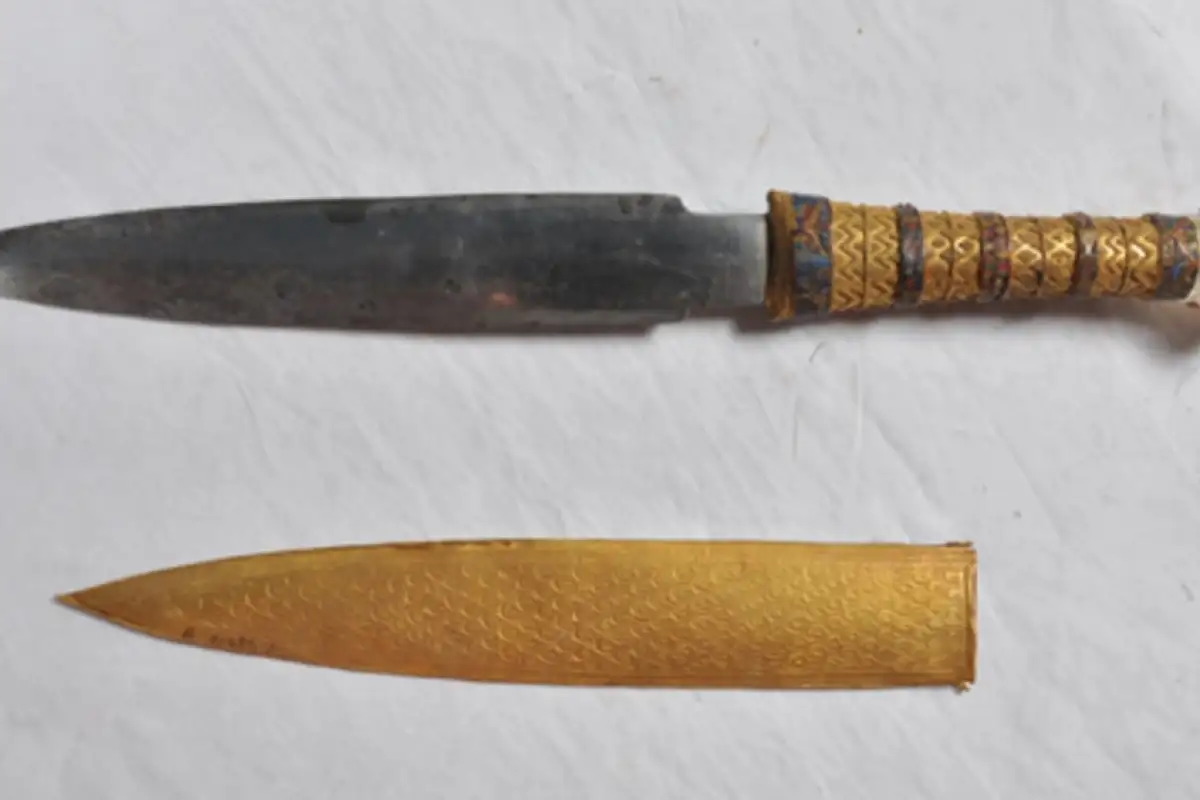 A new study has found that all iron tools from the Bronze Age, including King Tutankhamun's dagger, were made from meteoric metal