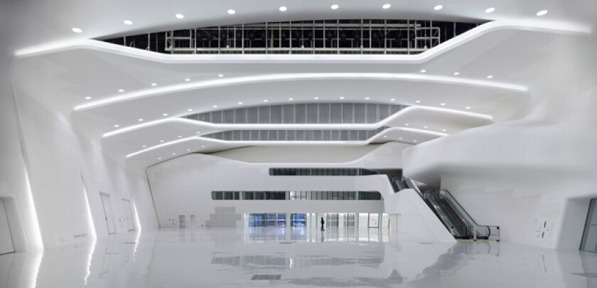 A 1,900 m2 (20,451 sq.ft) Design Cultural Park composed of an event hall, sports memorial area, relic museum and design gallery are included (Photo: Virgile Simon Bertrand)