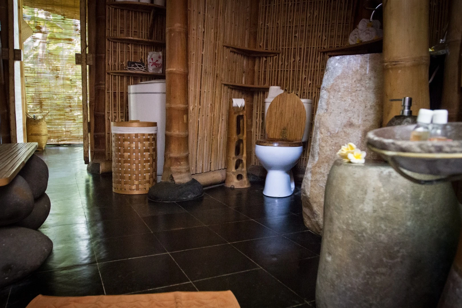 Bathroom at the Green Village's Garden Villa