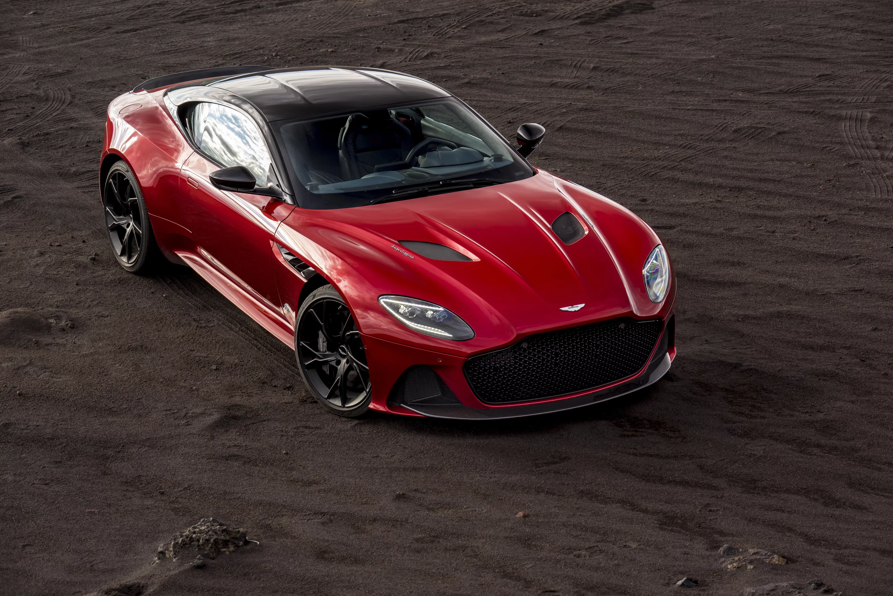 Every piece of bodywork on the new DBS Superleggera is carbon fiber