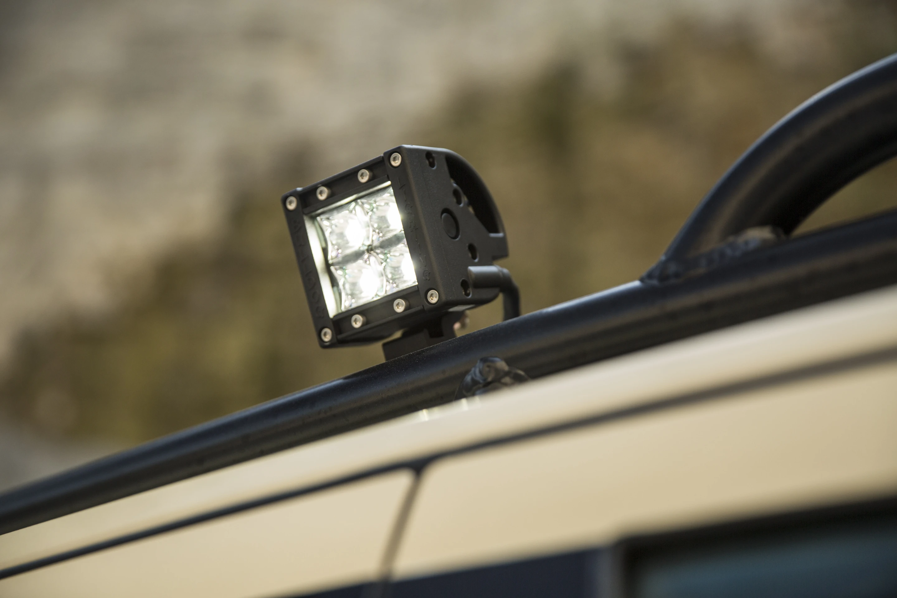 Nissan has placed LED lights on the side as well as the front, better illuminating the area around the truck