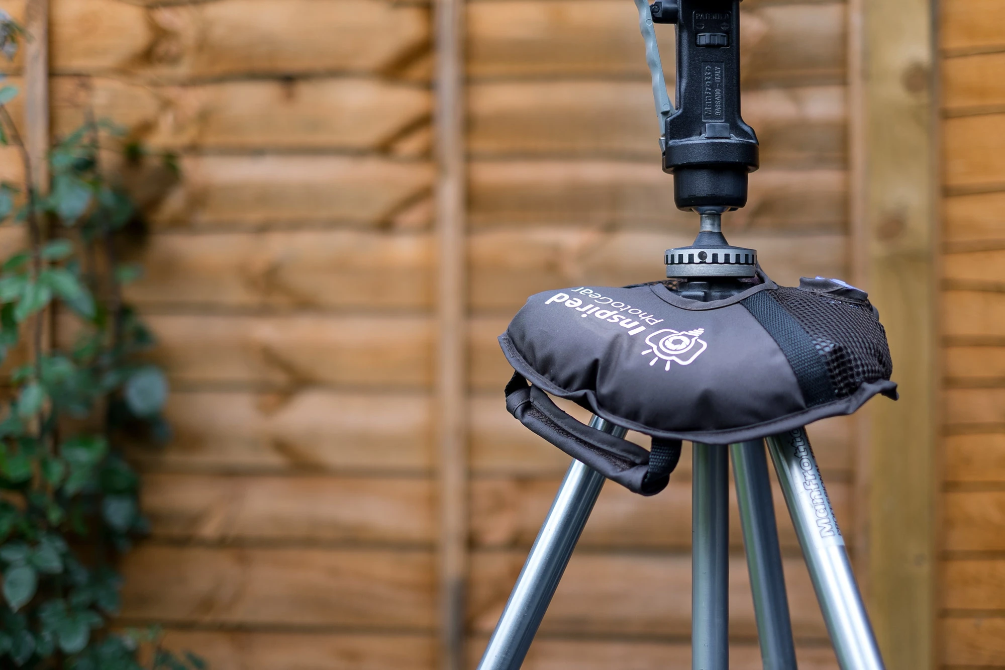 The velcro fastening donut-shape means WaterWeight can be attached around the main post of a tripod or stand