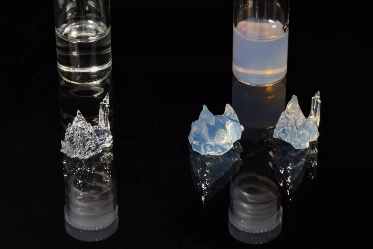 EPFL's light-based volumetric 3D printing is super-quick, and now possible in opaque resins