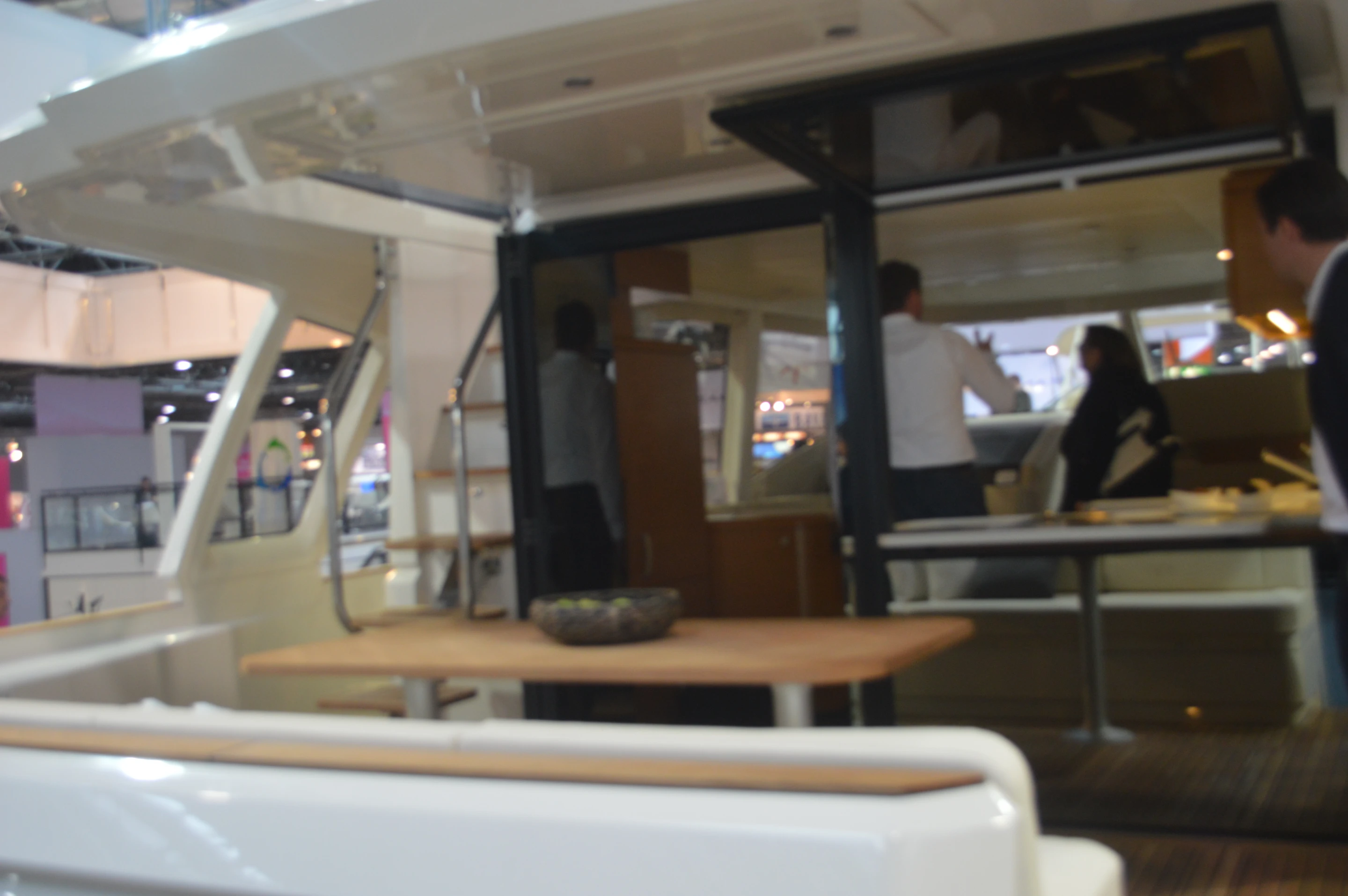 The Greenline 48 uses household appliances