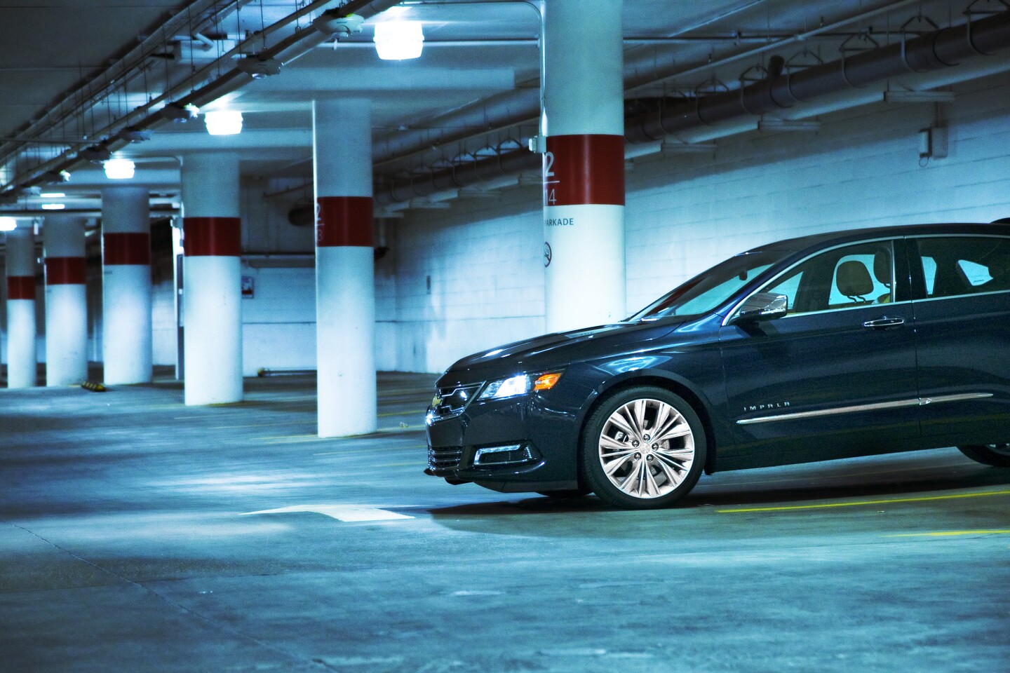 The Forward Collision Alert (FCA) system uses a high resolution camera that flashes red lights on the windscreen via a HUD display while sounding a crash alarm (Photo: Angus MacKenzie/Gizmag)