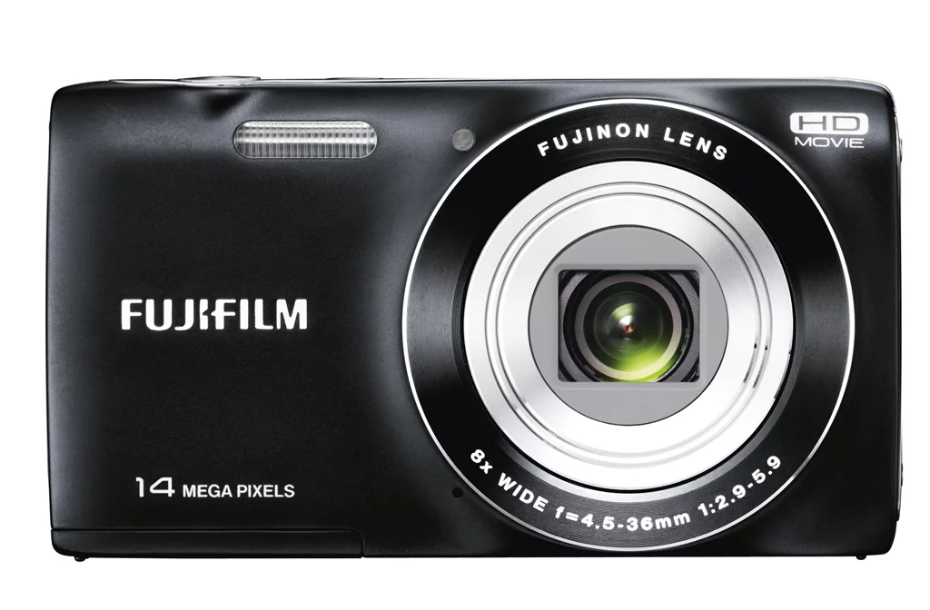 The FinePix JZ100 front view