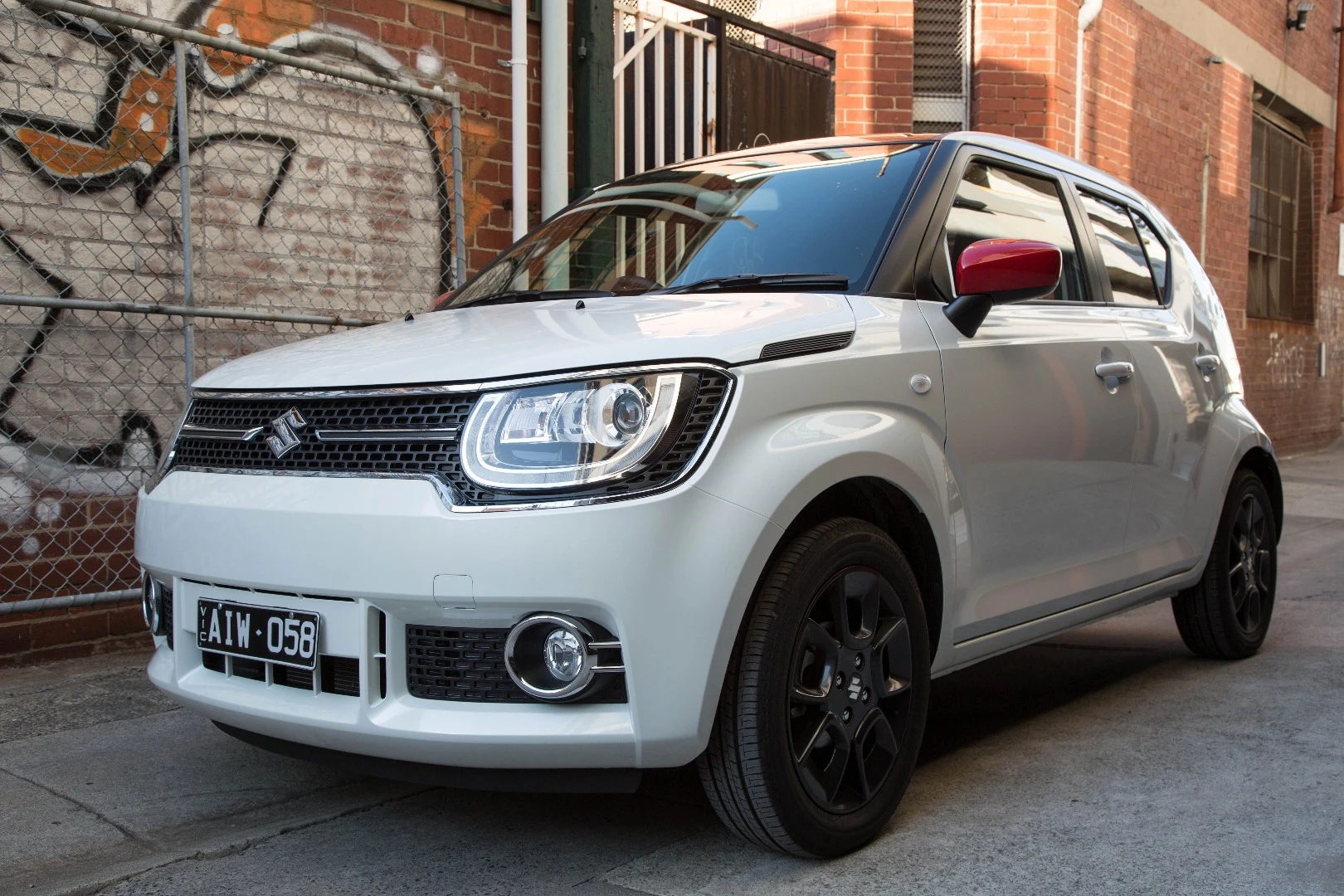 The Ignis has plenty of headroom thanks to its boxy profile