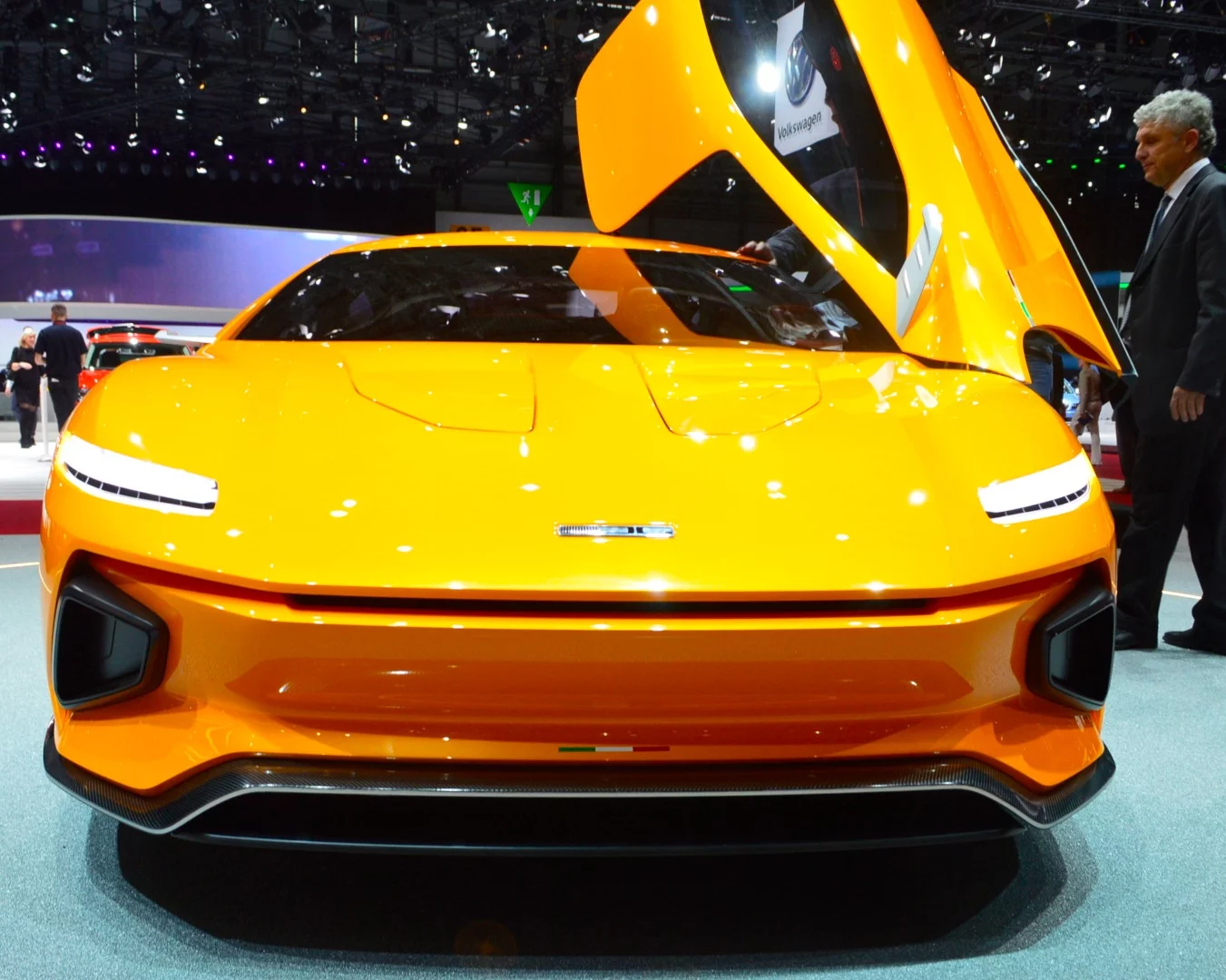 The Italdesign GTZero is created as a vision of a futuristic electric Grand Tourer