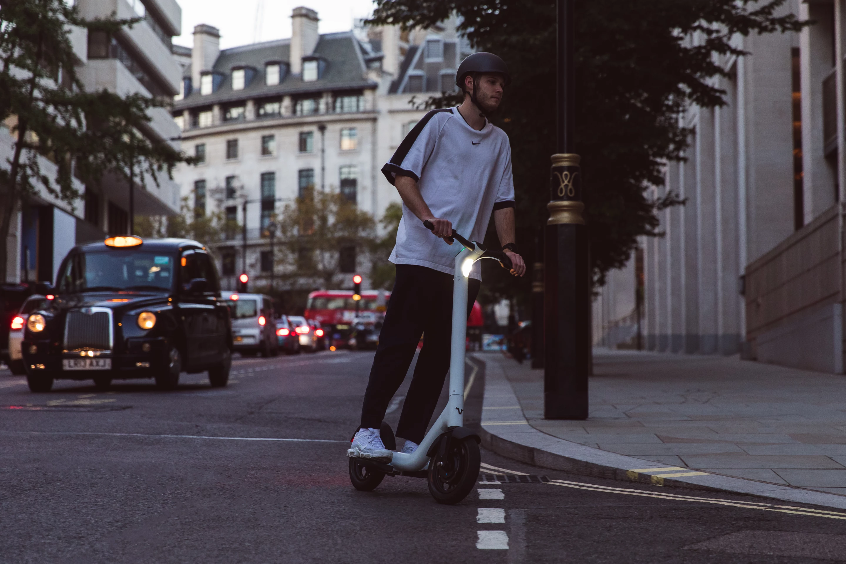 The road-ready Taur electric scooter has a per-charge range of up to 22 miles, and a top speed of 24 mph