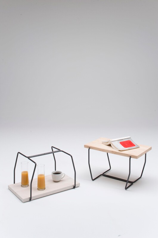 Maisonnette includes a small table/carrying tray