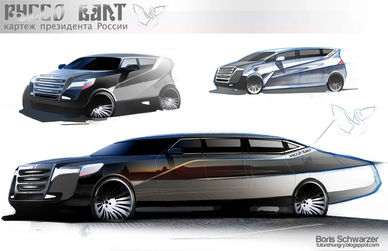 Concept by Boris Schwarzer (Image: Cardesign.ru: Transportation Design)