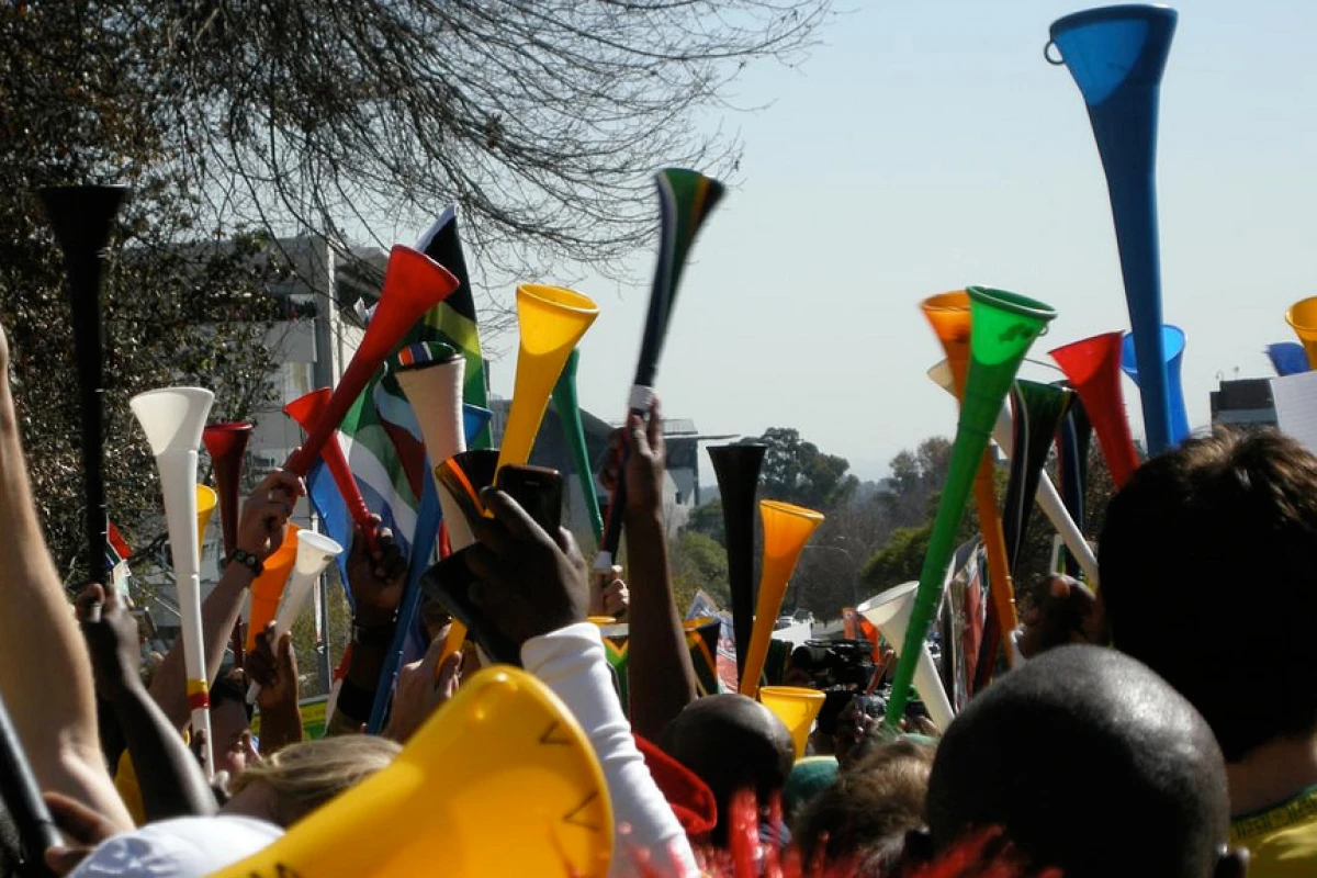 EyeTV can now filter out much of the annoying droning on World Cup broadcasts thanks to a Vuvuzela Filter (Image: Manuguf via Wikipedia Commons)