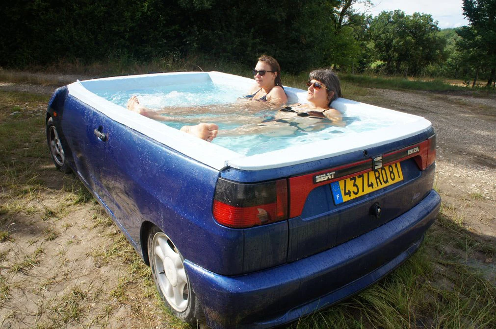 The Seat Ibiza Jacuzzi