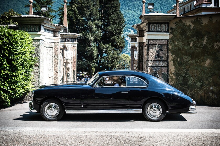 The Trofeo BMW Group Classic award for the most sensitive restoration went to the 1948 Bentley MK VI Cresta Coupé designed by Pininfarina and owned by Fred Kriz of Monaco.