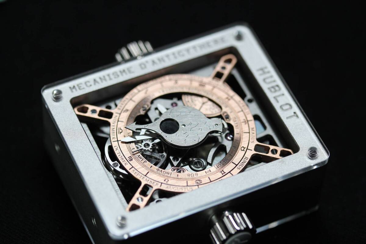 Hublot's miniature replica of the Antikythera mechanism