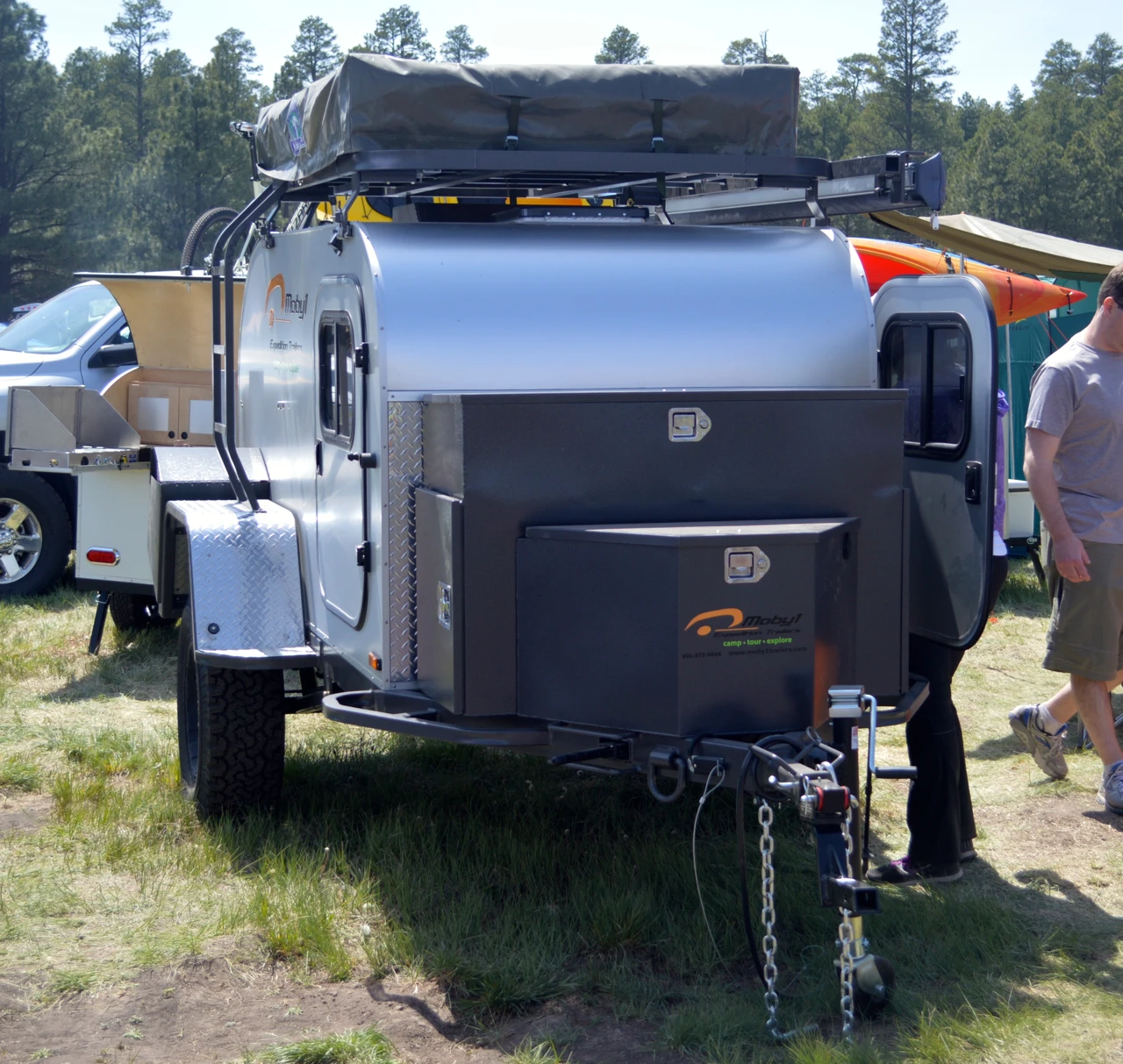 The Moby1 XTR off-road expedition trailer