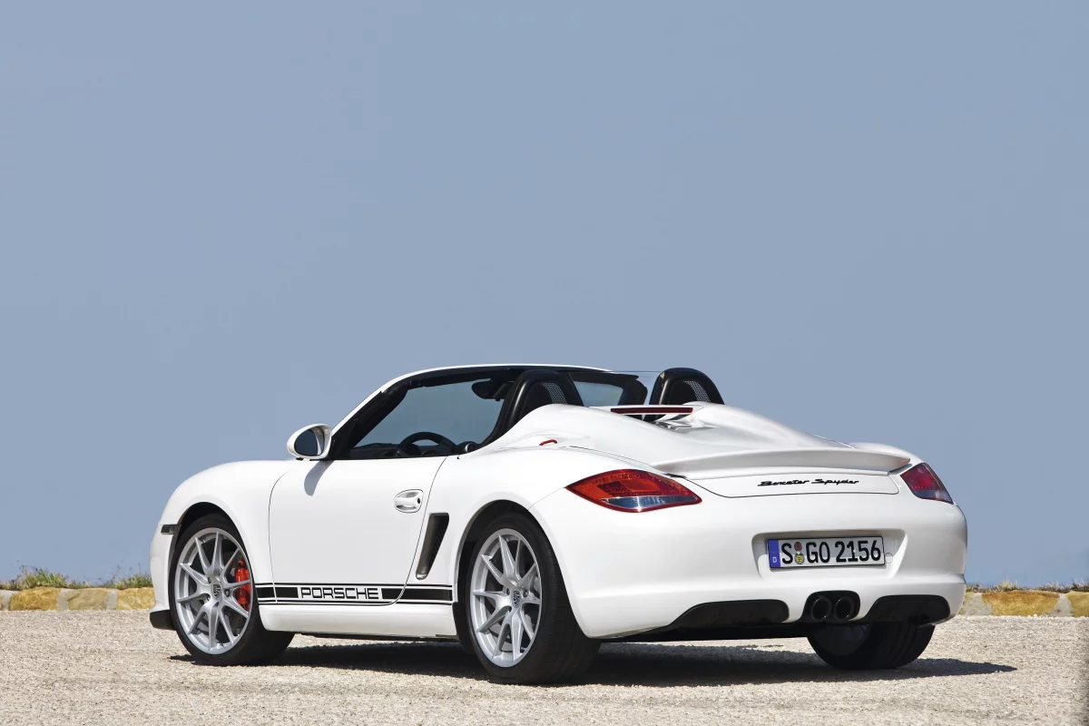 The 2010 Porsche Boxster Spyder