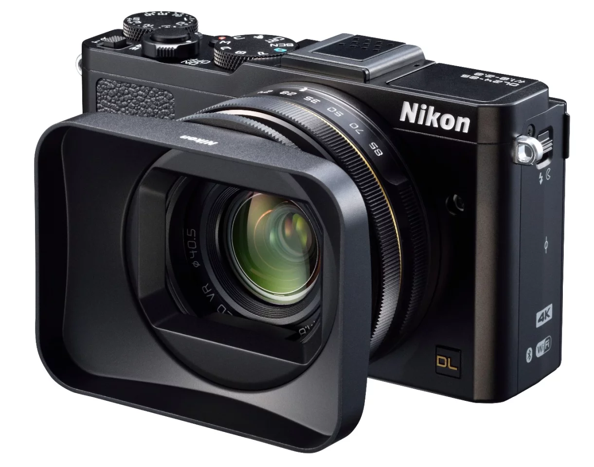 The Nikon DL24-85 can shoot 4K video at up to 30/25 fps