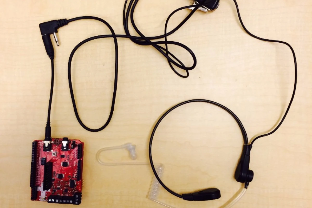 A prototype of the Autodietary food monitoring necklace