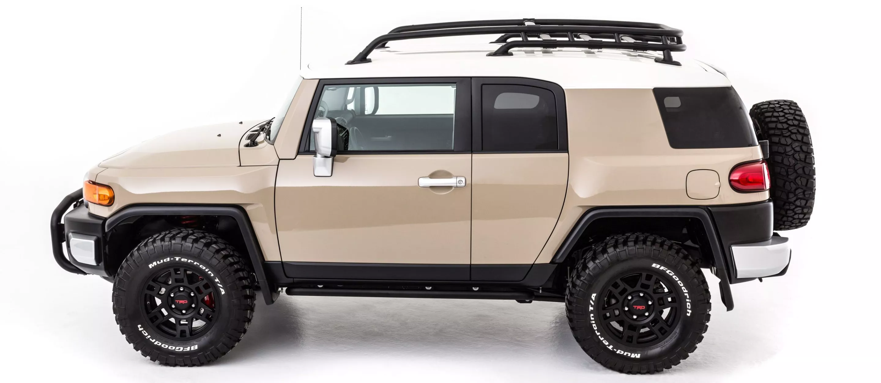 A TRD supercharger and an intercooler add power