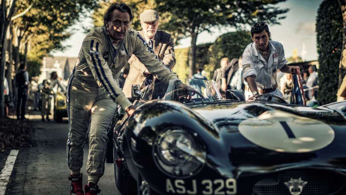 The Goodwood Revival celebrates motorsport, aviation and fashion of the period 1948–1966