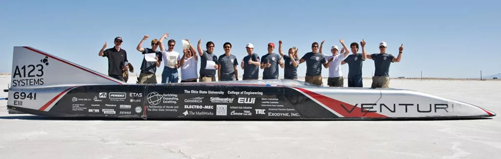 The Buckeye Bullet team (Image: Barry Hathaway)