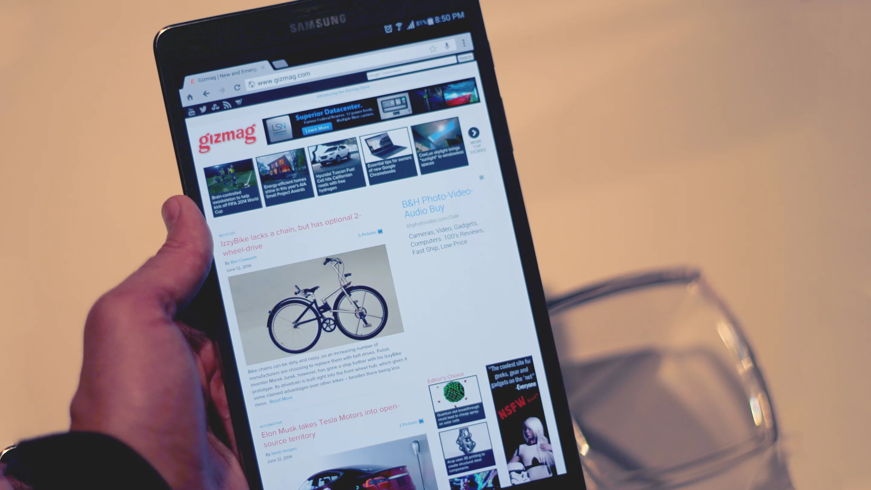 Galaxy Tab S event hands-on photos