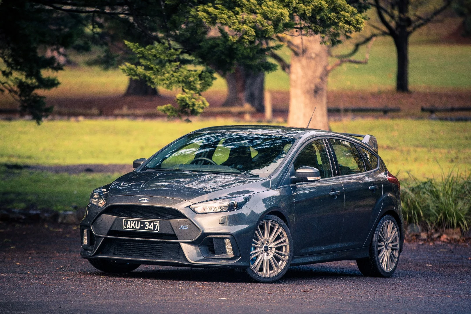 The engine in the Focus RS is lifted from the Mustang EcoBoost