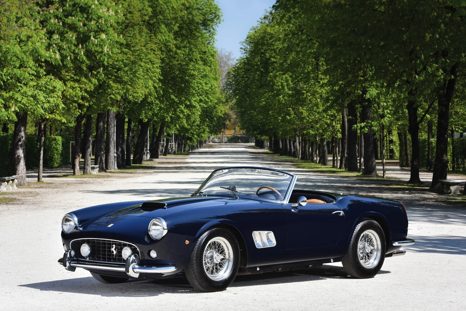 This 1961 Ferrari 250 GT SWB California Spider by Scaglietti is estimated to fetch between €11,000,000 and €13,000,000. If it sells for close to its upper estimate, it will become one of the top ten cars ever sold at auction. The world record for a Ferrari 250 GT California Spider was achieved earlier this year when the spider formerly owned by actor Alain Delon was auctioned as part of the Baillon Collection for US$18,450,000 (sold for EUR16,300,000) Photo: Tim Scott