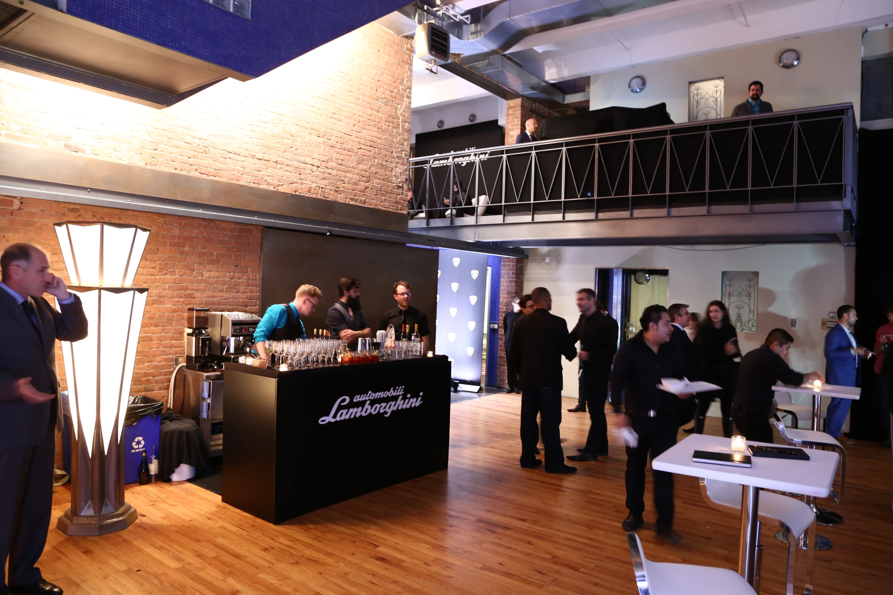 Bathhouse Studios in Manhattan provided the venue for the Huracán debut (Photo: Angus MacKenzie/Gizmag.com)