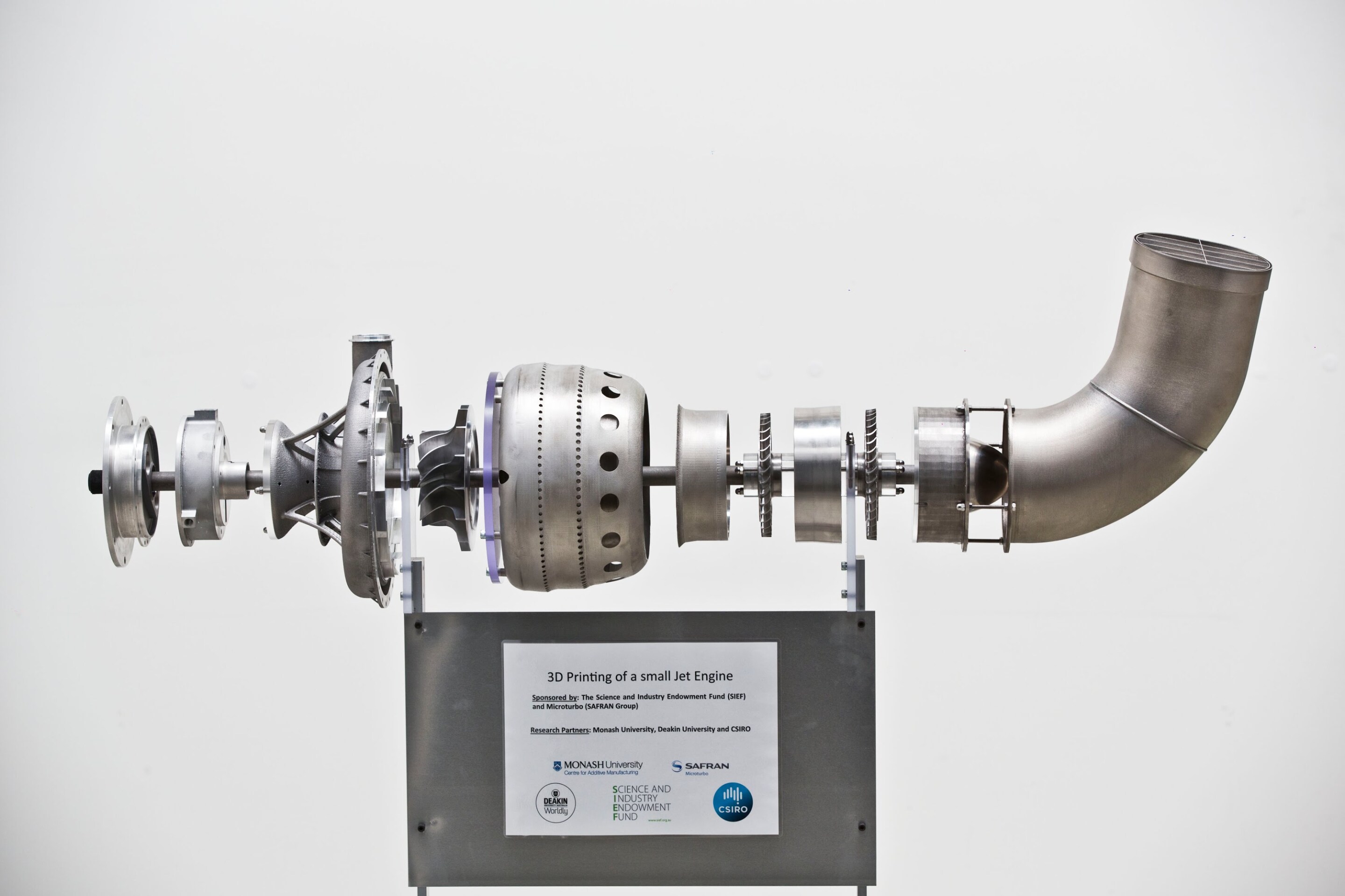 Researchers create world's first 3D-printed jet engines