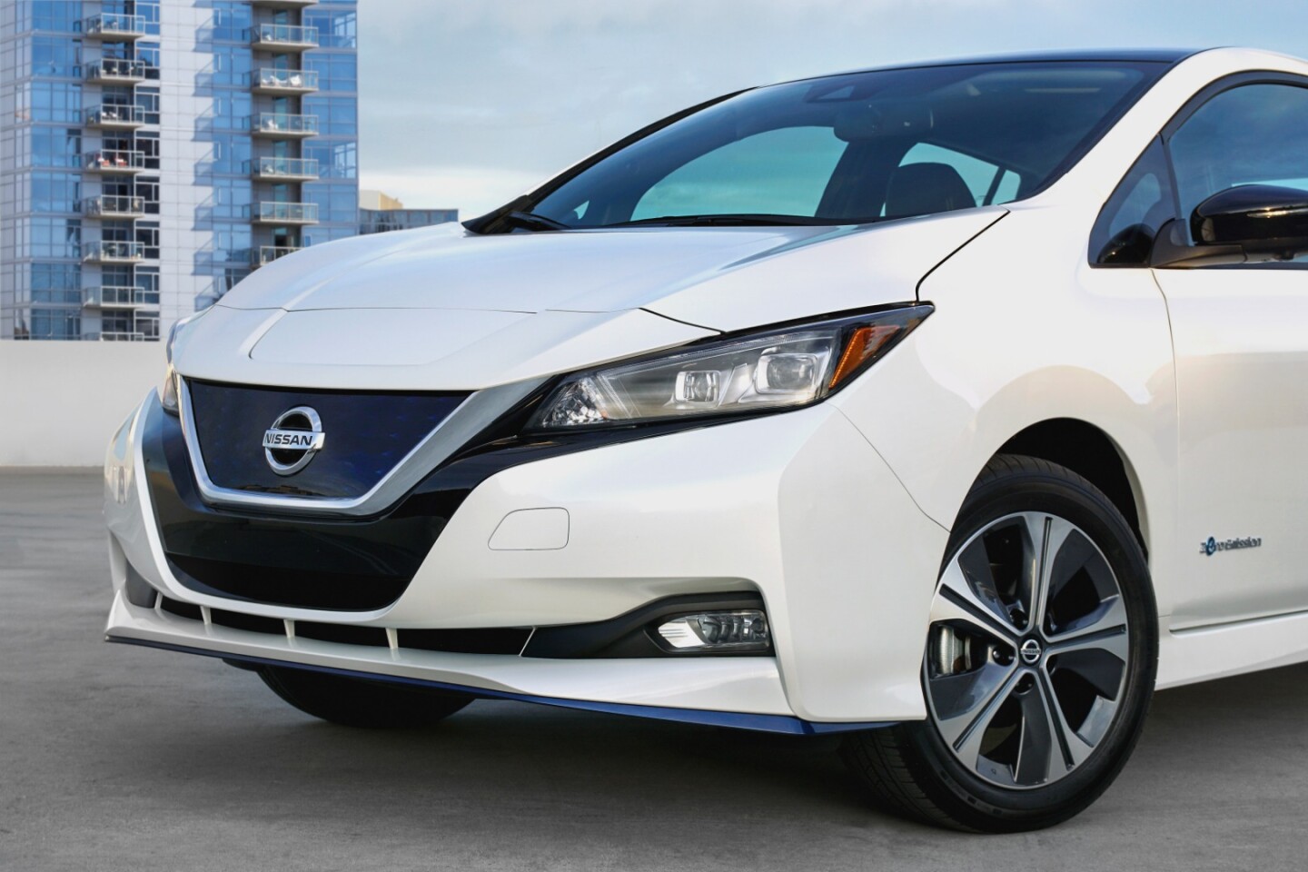 The Leaf e+ has more battery capacity, more power and improved safety features