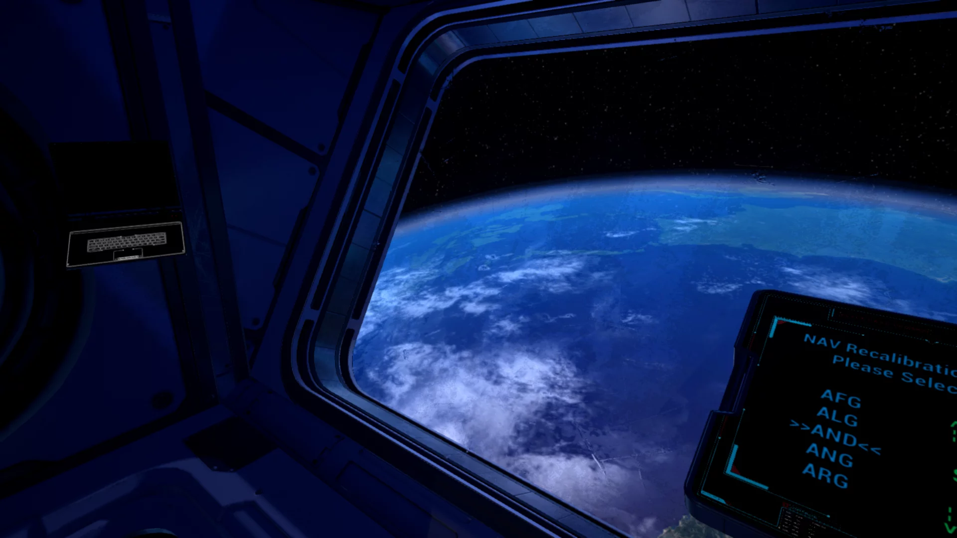 The inside of Space Station Tiberia