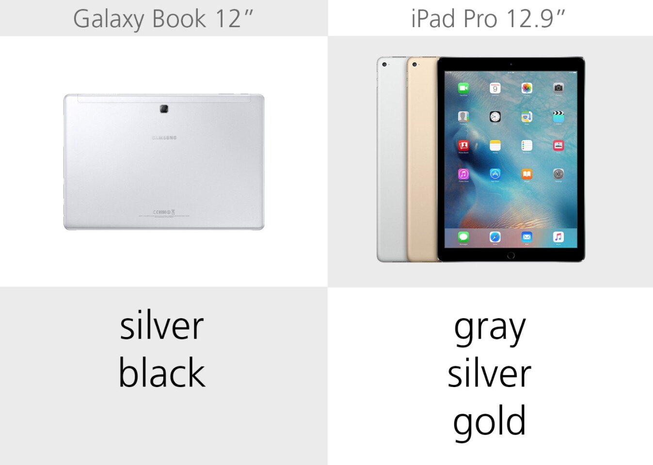 Color variants