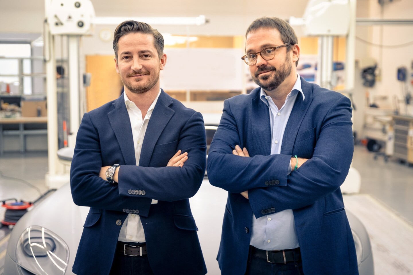 Toni Piëch, left, with co-founder and creative director Rea Stark Rajic