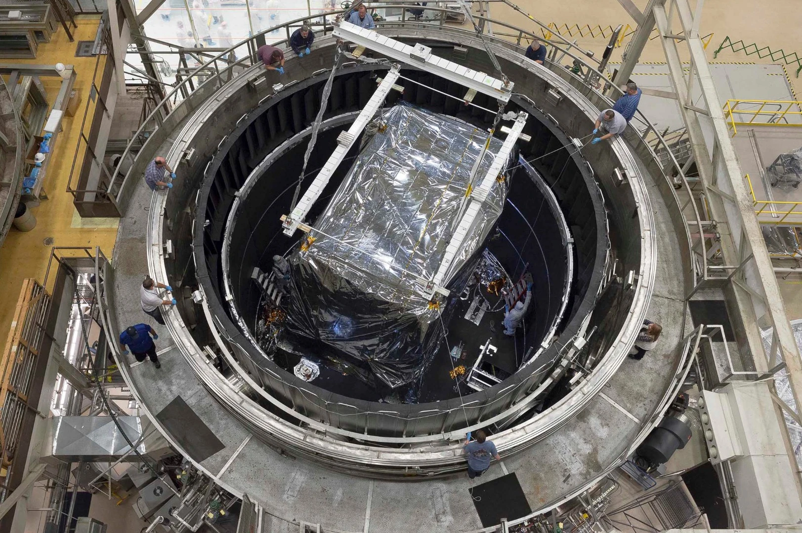 NIRCam recently completed testing at NASA’s Goddard Space Flight Center