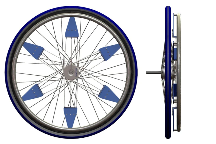 The IntelliWheels Automatic Gear-Shifting system