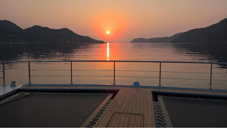 Solarwave 64 at sunset