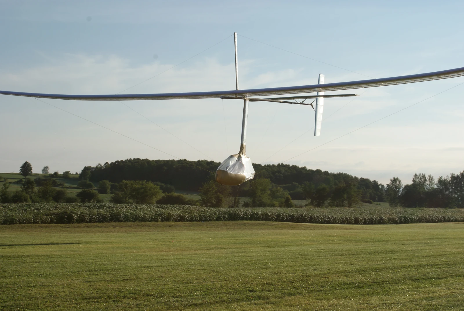 The Snowbird on its record-breaking flight