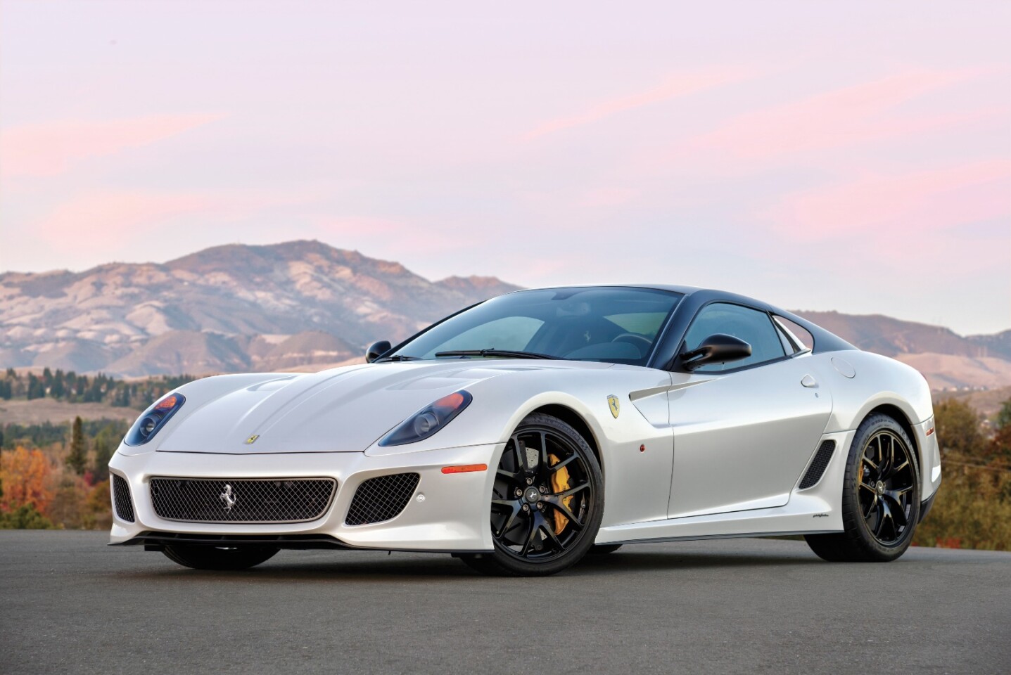 This 2011 Ferrari 599 GTO has an estimate price of $750,000 to $900,000