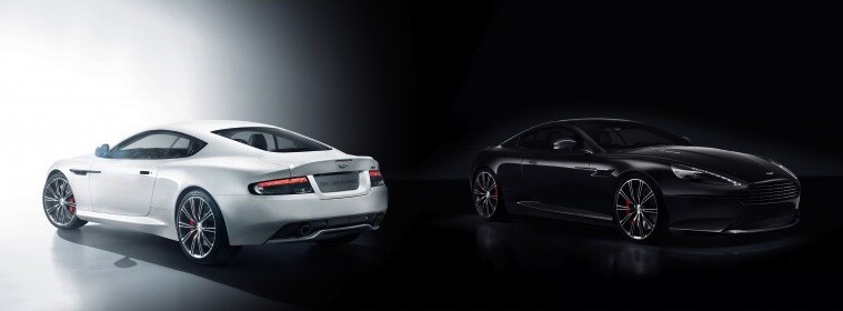 The DB9 Carbon Black and White