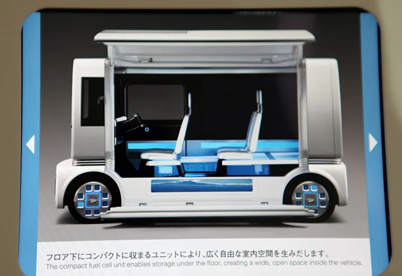 Daihatsu screen presentation