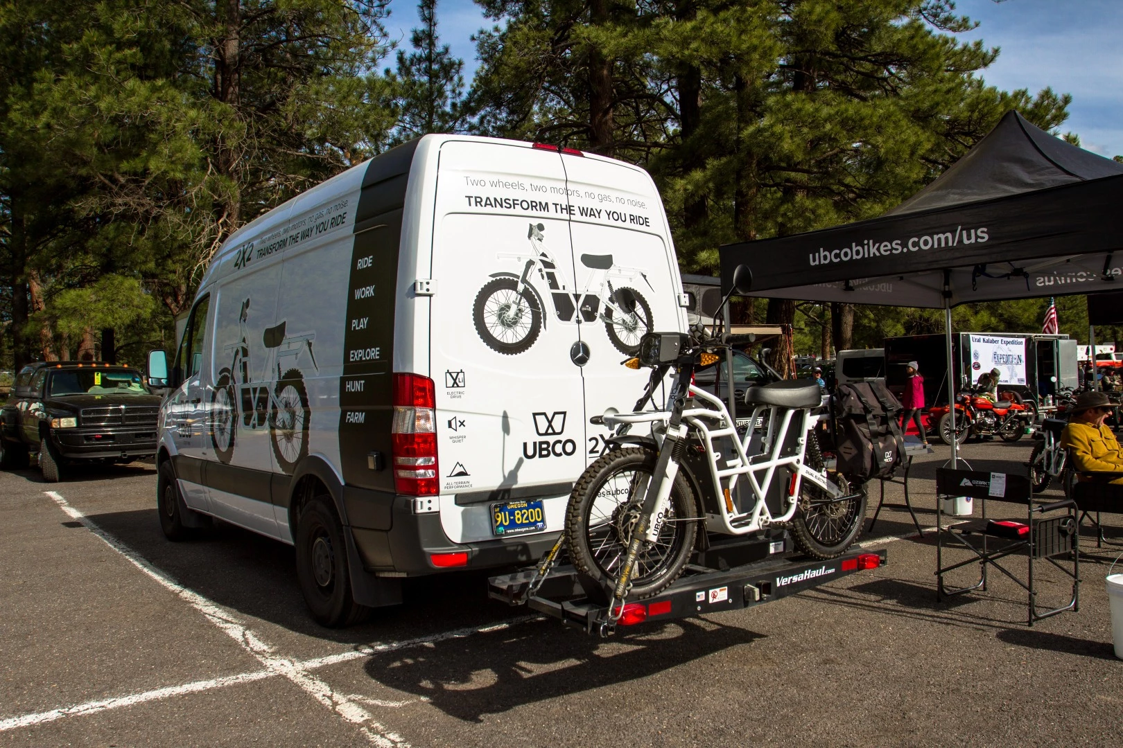 Ubco ready to ship out and have some fun in the Northern Arizona wilderness